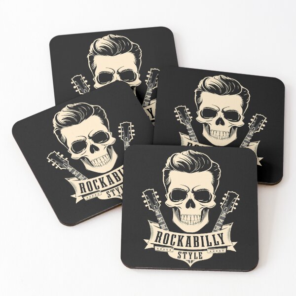 Item preview, Skull Rockabilly Style designed and sold by fredestudio.