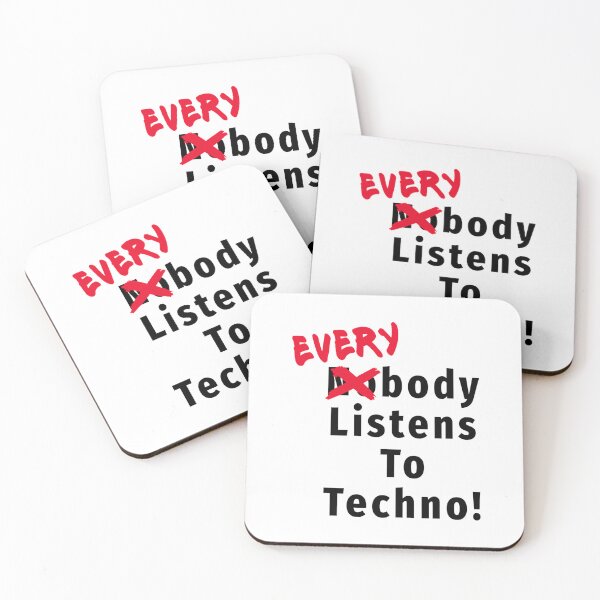 Item preview, Everybody Listens to Techno! - Music     designed and sold by hoicham225.