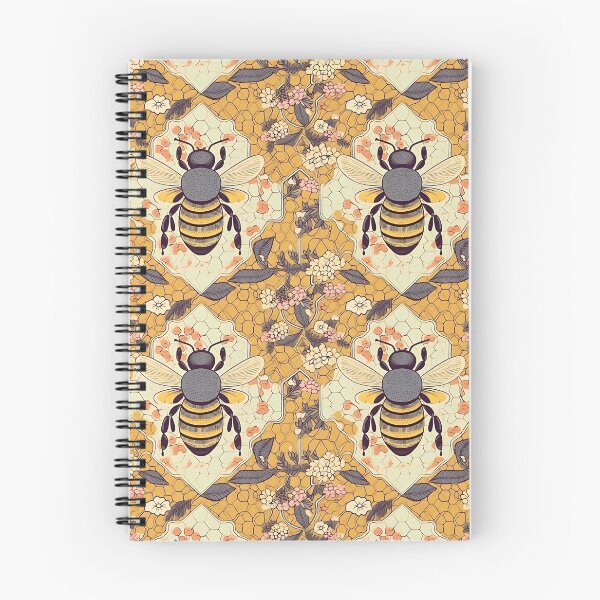 Item preview, Cute Bee Pattern designed and sold by AnimalisticArts.