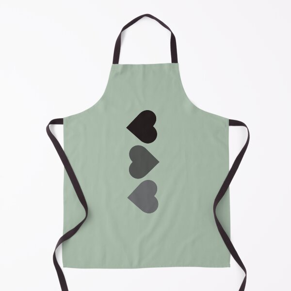 Item preview, Sage Green Monochromatic Hearts designed and sold by Innovativa.