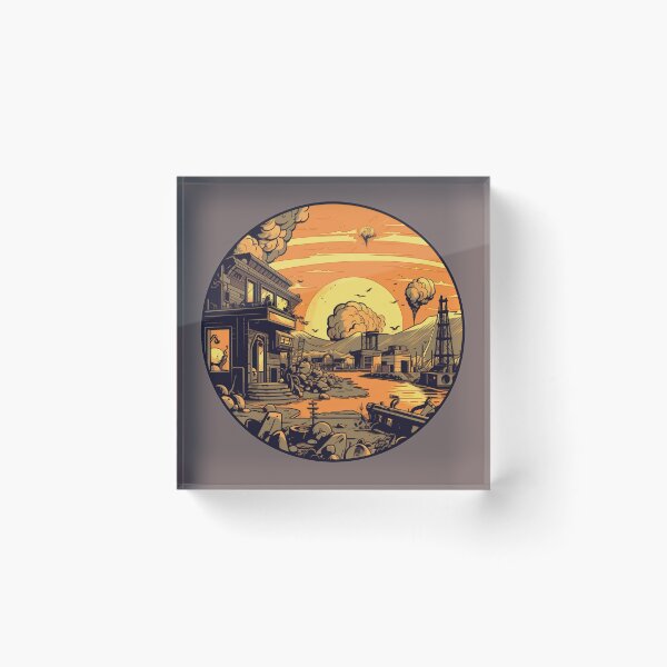 Item preview, A postcard apocalypse designed and sold by TridiNoise.