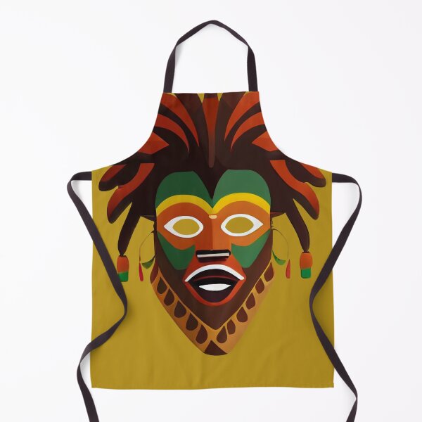 Item preview, Bob Maskley African Mask designed and sold by AfroMosaic.