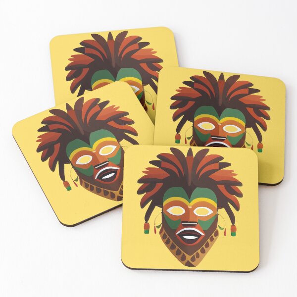 Item preview, Bob Maskley African Mask designed and sold by AfroMosaic.