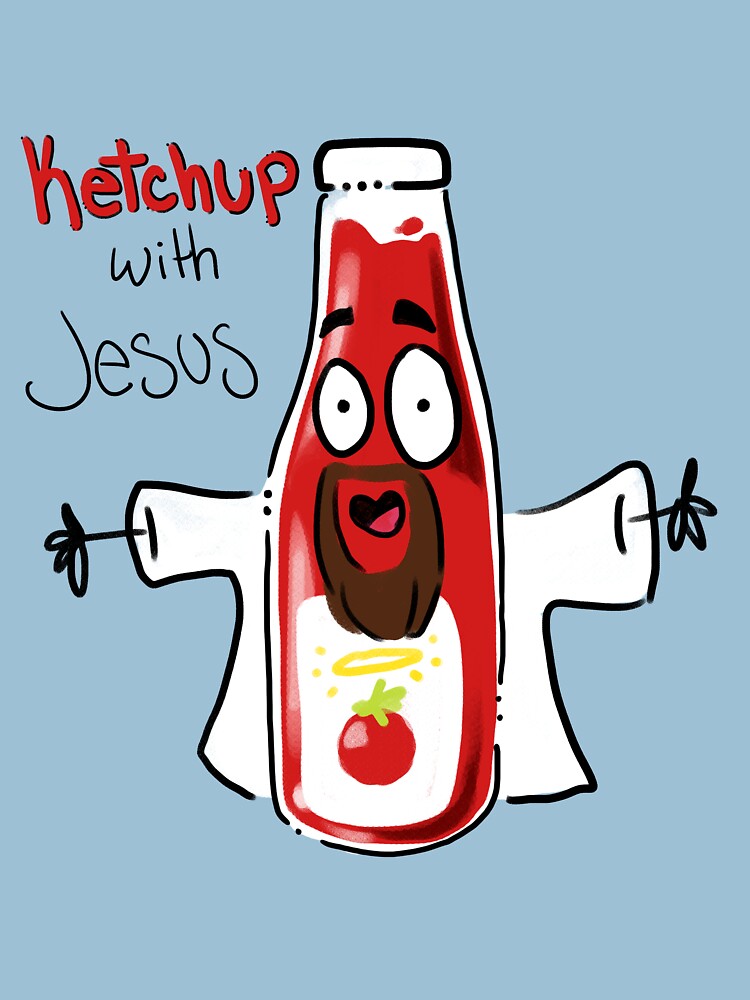 jesus ketchup shirt