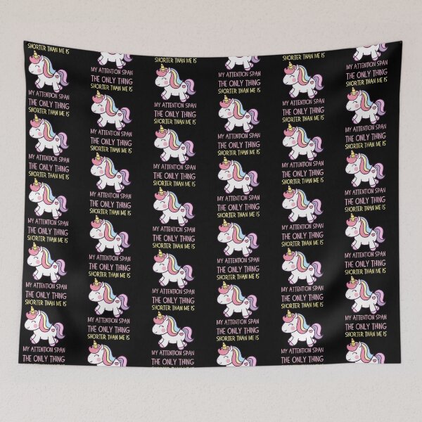 Item preview, The Only Thing Shorter Than Me Is My Attention Span designed and sold by SweetAndSpice.