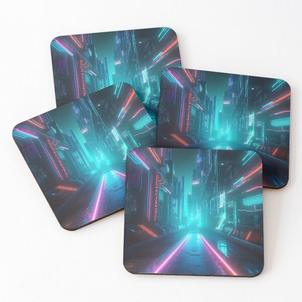 Item preview, Electric City Nights designed and sold by GlintageArt.