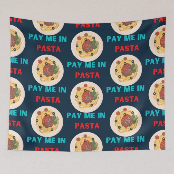 Item preview, pay me in pasta Essential  designed and sold by oystertechs69.