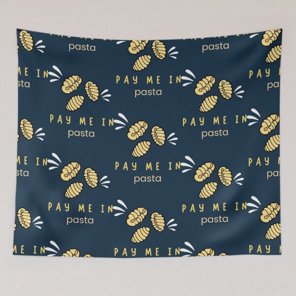 Item preview, pay me in pasta  Essential  designed and sold by oystertechs69.