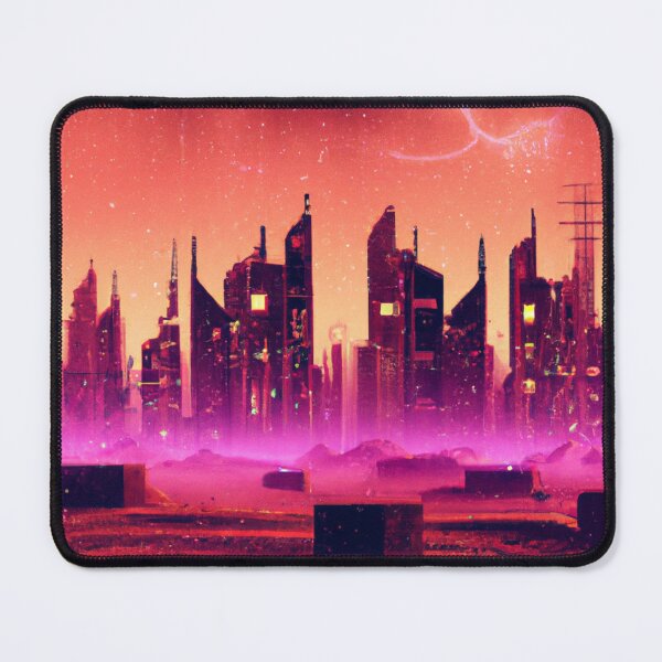 Item preview, Cyberpunk desert sunset glaxy designed and sold by M-A-L.