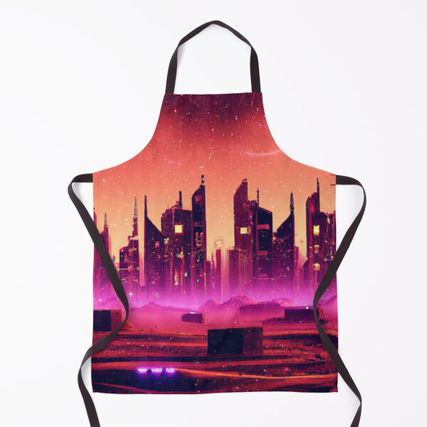 Item preview, Cyberpunk desert sunset glaxy designed and sold by M-A-L.