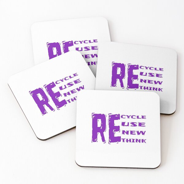 Item preview, recycle reuse renew rethink  designed and sold by jenniferkearns.