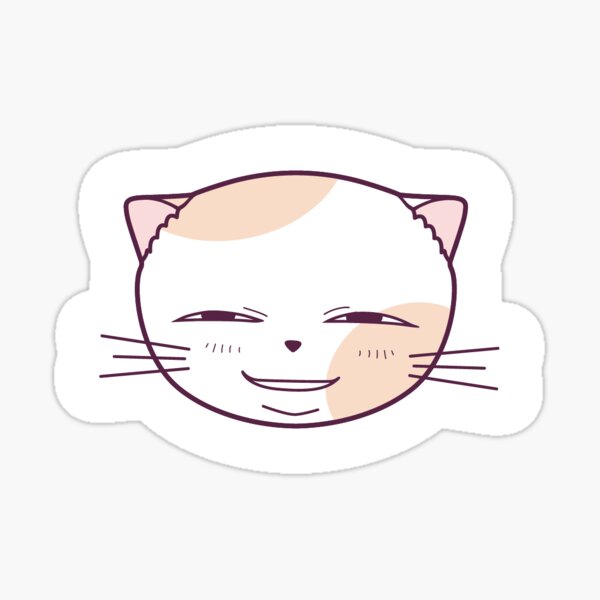 Anya Emoji Sticker for Sale by Scomicmaker