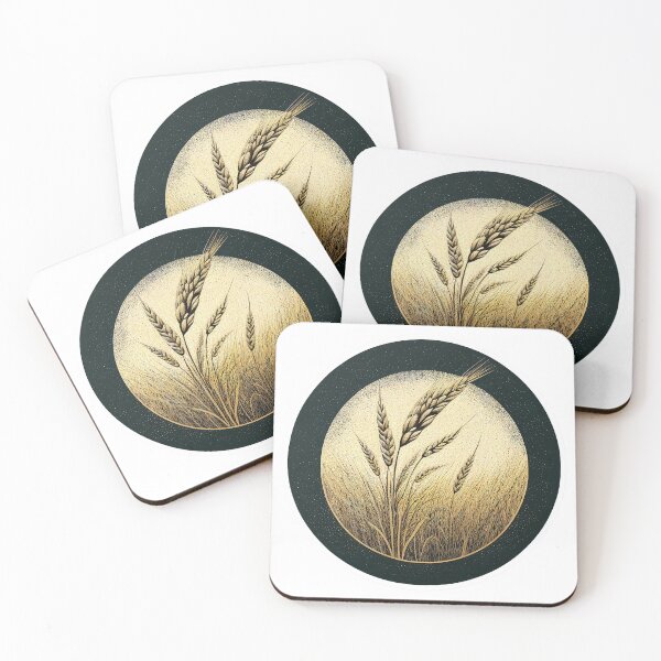 Item preview, Wheat moon designed and sold by Dogshotsticker.