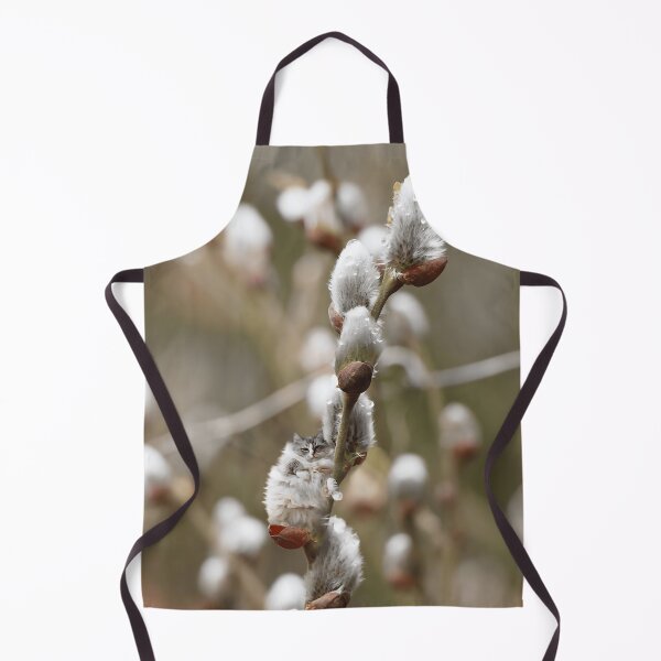 Item preview, Fluffy cat on a willow designed and sold by koty-vezde.