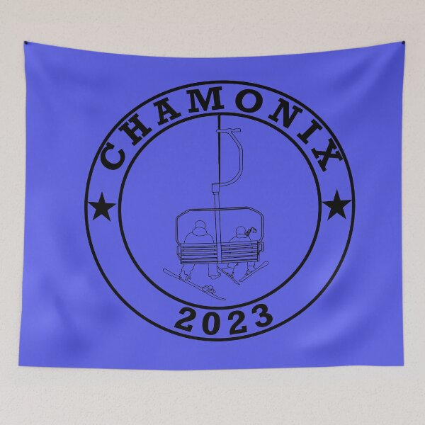 Item preview, Chamonix 2023 Skilift designed and sold by ClaireBillson.
