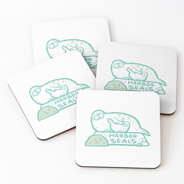 Item preview, harbor seals designed and sold by anddear.