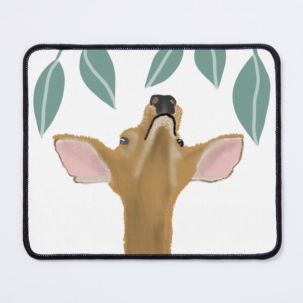 Item preview, A deer eating leaves designed and sold by Artful Things.
