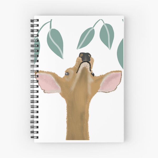 Item preview, A deer eating leaves designed and sold by Artful Things.