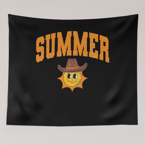 Item preview, Retro Cowboy Sunshine Summer Cowhide Country Funny  designed and sold by OscarBernal.