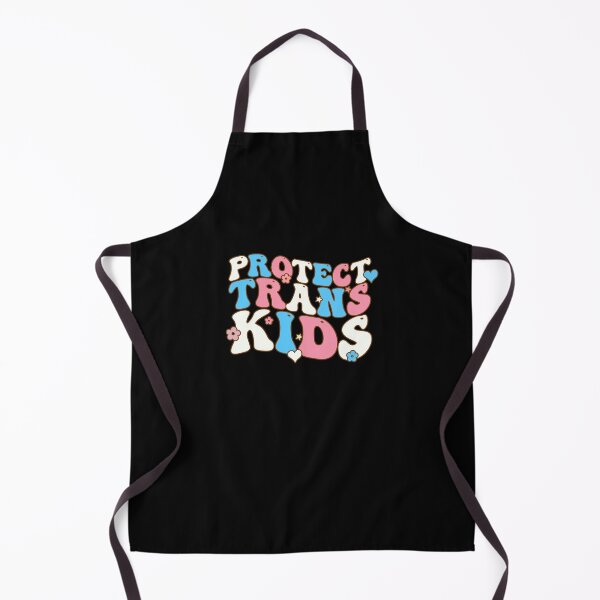 Item preview, Retro Cute Protect Trans Kids LGBT Transgender Flag Pride designed and sold by SamirBeydoun.