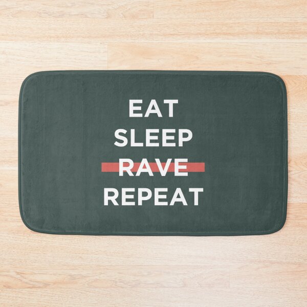 Artikelvorschau, Fatboy Slym Shirt Eat, Sleep, Rave, Repeat entworfen und verkauft von kiemtienty300.