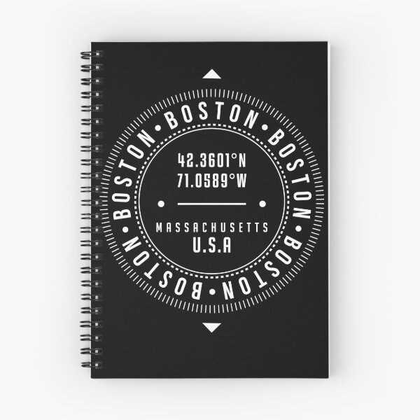 Item preview, Boston, Massachusetts, USA - 1 - City Coordinates Typography Print - Classic, Minimal designed and sold by Studio Grafiikka.