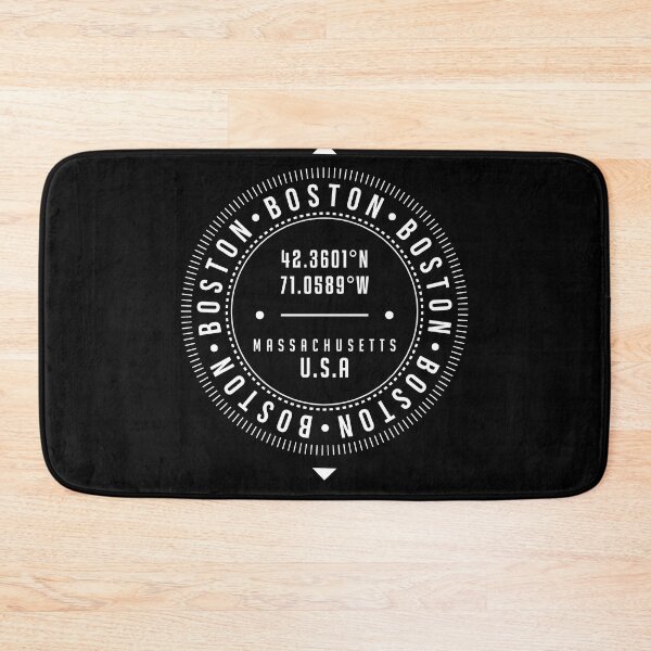 Item preview, Boston, Massachusetts, USA - 1 - City Coordinates Typography Print - Classic, Minimal designed and sold by Studio Grafiikka.
