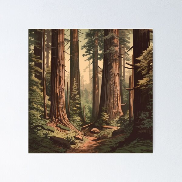 Item preview, Lost in the Redwoods designed and sold by TattedHart.