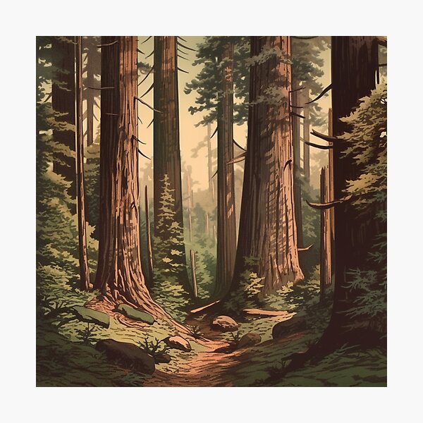 Item preview, Lost in the Redwoods designed and sold by TattedHart.