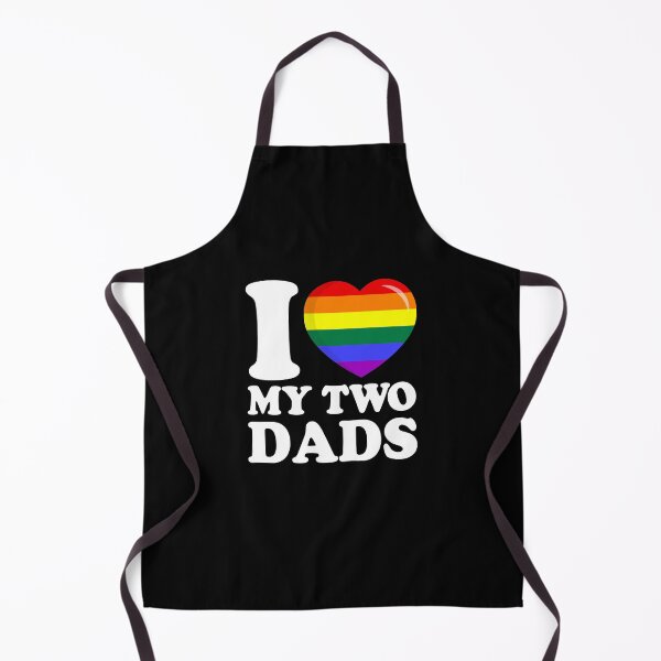 Item preview, Gay Dad Pride father's day LGBT I Love heart My Two Dads designed and sold by SamirBeydoun.