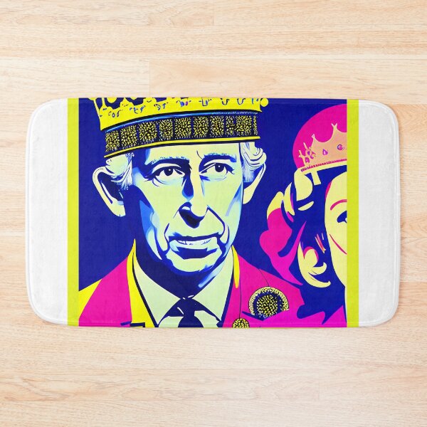 Item preview, King Charles III and Queen Camilla Coronation 2023 designed and sold by RoyalRepublics.