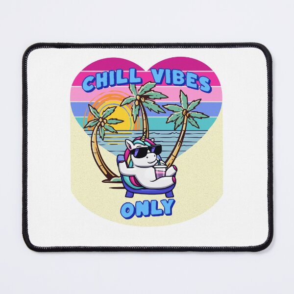 Item preview, Chill Vibes Only - Unicorn | Rainbow designed and sold by ngibson86.
