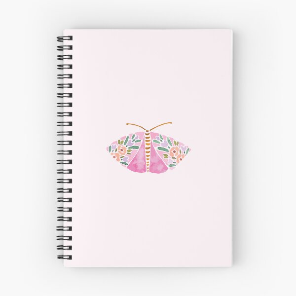 Item preview, Cute Boho Floral Moth Design Rainbow designed and sold by WildFlowerWC.