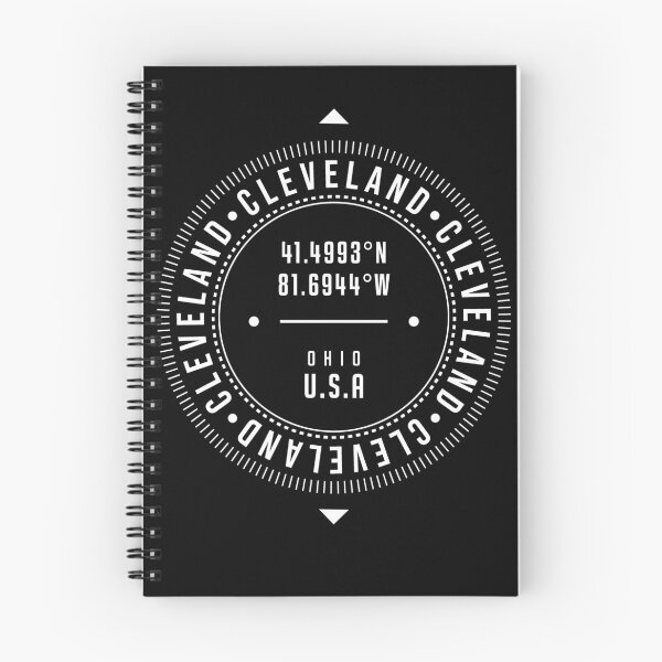 Item preview, Cleveland, Ohio, USA - 1 - City Coordinates Typography Print - Classic, Minimal designed and sold by Studio Grafiikka.
