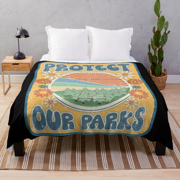 Item preview, PROTECT OUR PARKS GROOVY GIFT designed and sold by HomeCoquette.
