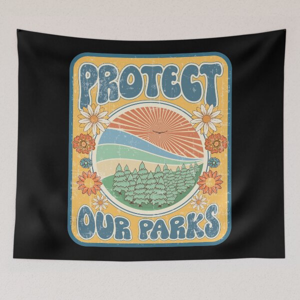 Item preview,  PROTECT OUR PARKS GROOVY GIFT designed and sold by HomeCoquette.