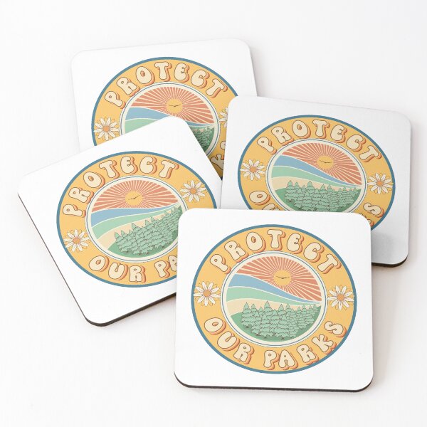 Item preview, PROTECT OUR PARKS GROOVY STYLE designed and sold by HomeCoquette.