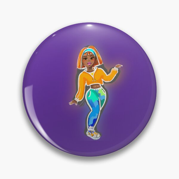 Item preview, Cool Anime African American girl designed and sold by Artonmytee.