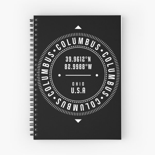 Item preview, Columbus, Ohio, USA - 1 - City Coordinates Typography Print - Classic, Minimal designed and sold by Studio Grafiikka.
