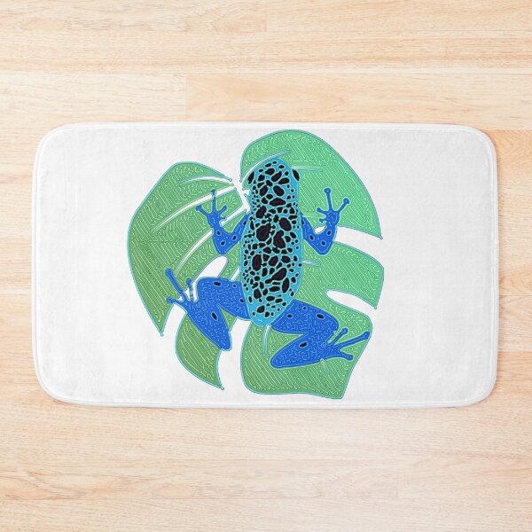 Item preview, Blue Poison Dart Frog Line Art designed and sold by Heathermarie321.