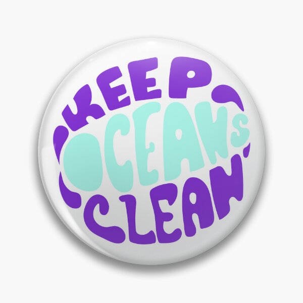 Item preview, Affirmation Typography Design - Keep Oceans Clean designed and sold by angelyara.
