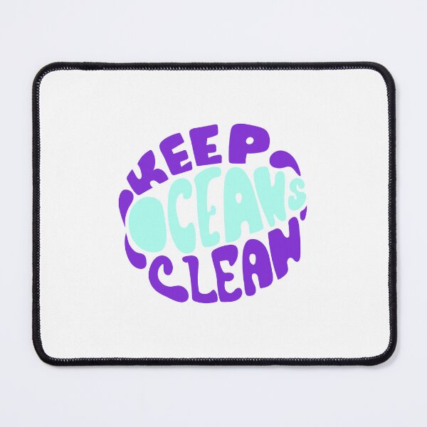 Item preview, Affirmation Typography Design - Keep Oceans Clean designed and sold by angelyara.