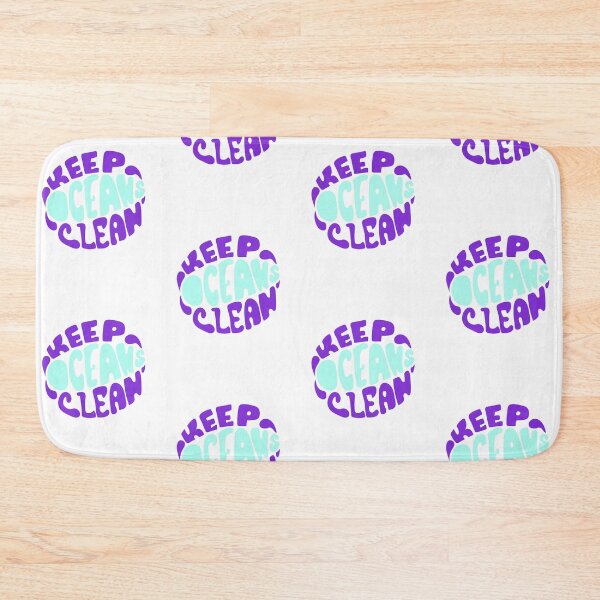 Item preview, Affirmation Typography Design - Keep Oceans Clean designed and sold by angelyara.