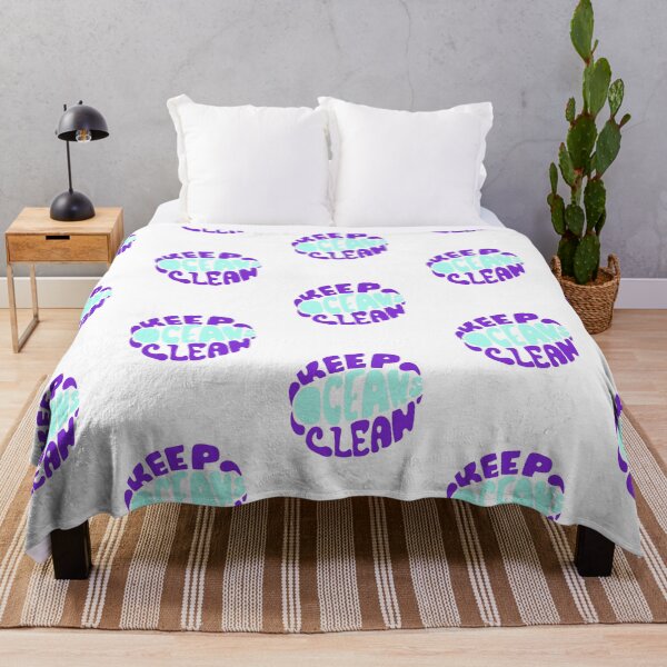 Item preview, Affirmation Typography Design - Keep Oceans Clean designed and sold by angelyara.