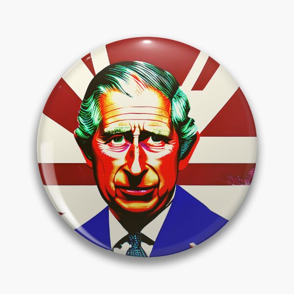 Item preview, King Charles III and Queen Camilla Coronation 2023 designed and sold by RoyalRepublics.