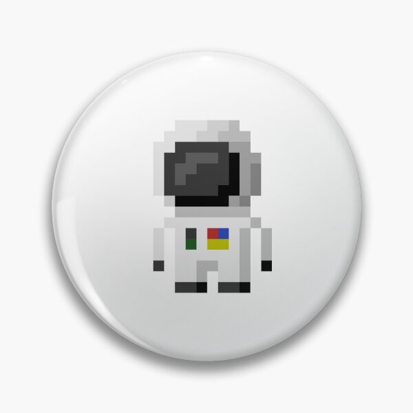 Item preview, Astronaut Pixel Art Print | Cosmic Explorer Design designed and sold by anycolorart.