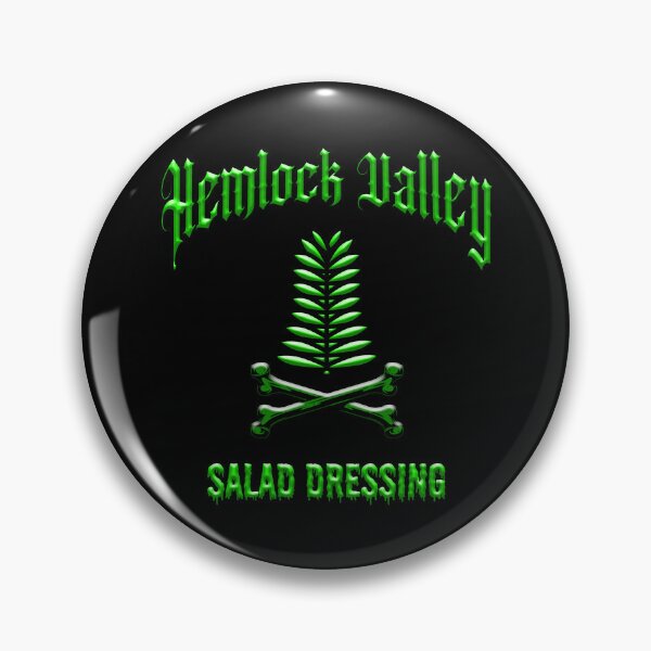 Item preview, HEMLOCK VALLEY SALAD DRESSING designed and sold by Garden Of Nightmares.