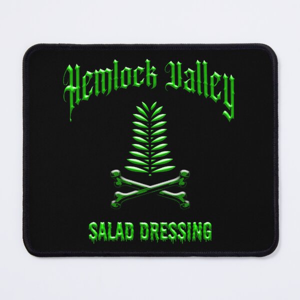 Item preview, HEMLOCK VALLEY SALAD DRESSING designed and sold by Garden Of Nightmares.