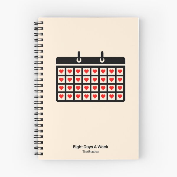 Item preview, Eight Days A Week designed and sold by Viktor Hertz.