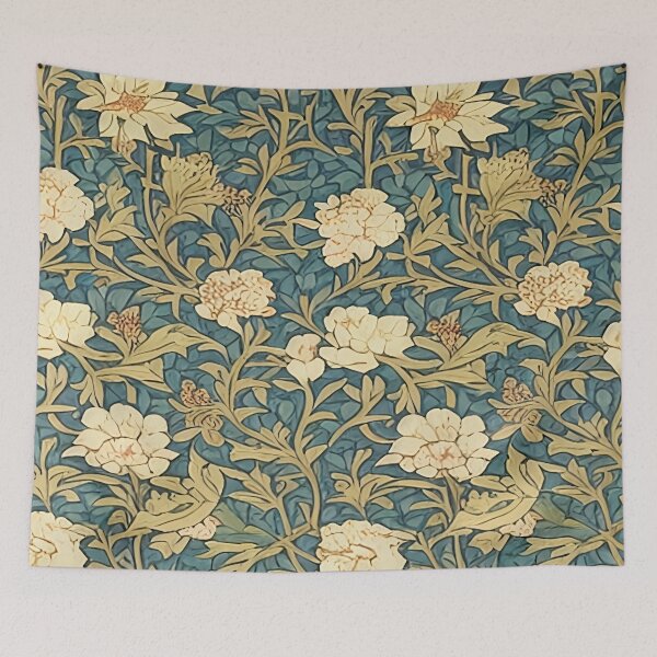 Item preview, Morris Style Vintage Floral Artwork -William Morris Flowers   designed and sold by Tamas Das.